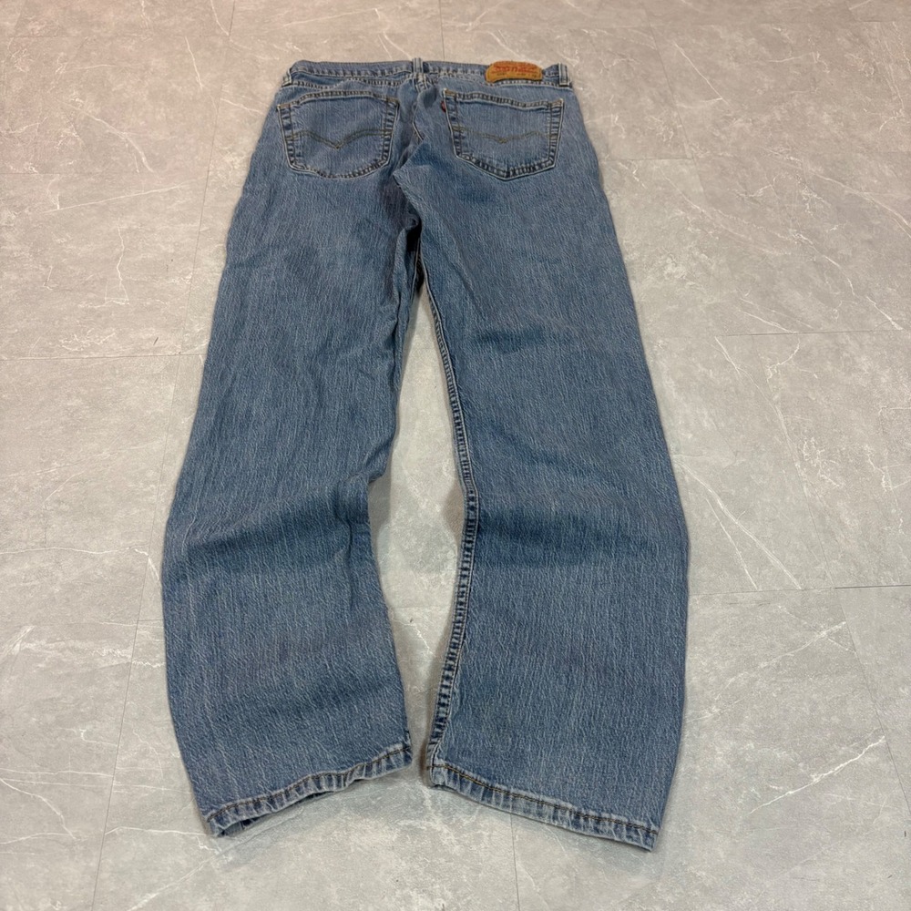 Levis 559 Relaxed Straight Jeans Mens 32x32 Medium Wash Blue Denim 5 Pocket